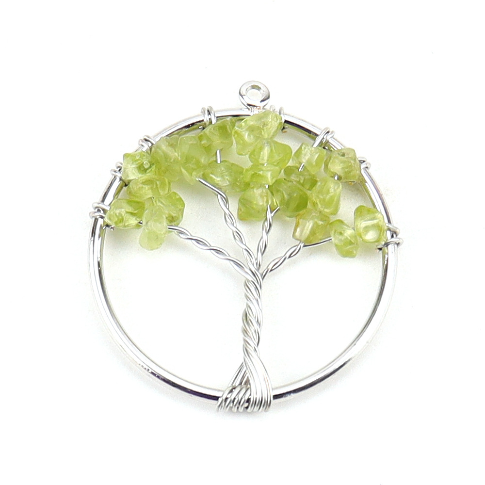 Simple Style Lucky Tree Natural Stone Agate Wholesale Pendants display picture 24