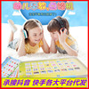 child Point of time machine Pinyin study Chinese Spelling card voiced Finals Poster Alphabet children 29 In 1