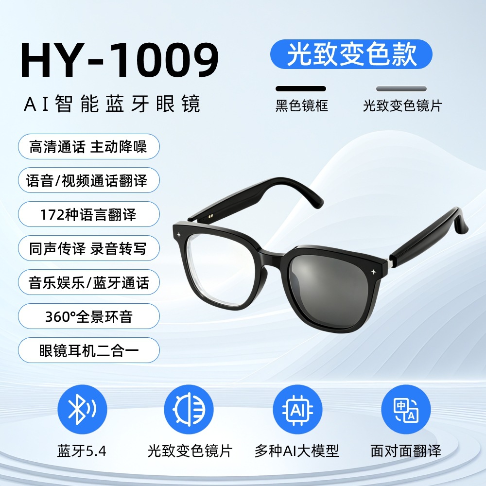 HY-1009 black frame photochromic film