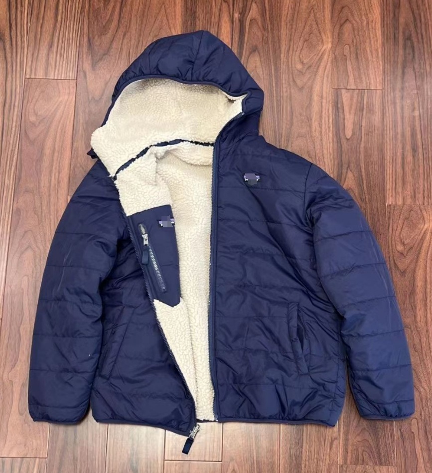 Abrigo de Lana de Cordero para Exteriores, de Doble Cara, con Capucha, Grueso y Cálido, para Parejas