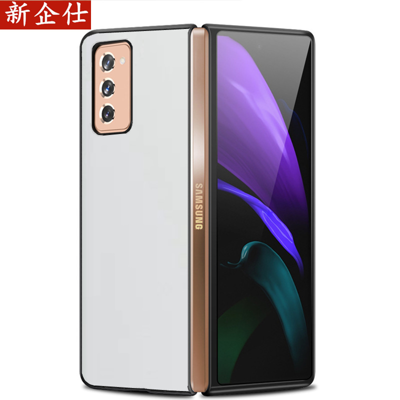 For Samsung W21 Phone Case Z FOLD2 Phone Case W2021 Protective Case F9160 Leather Case Zfold2 Case