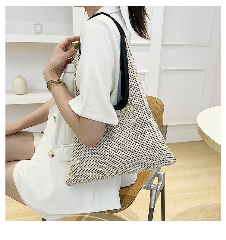 Women's Small Straw Streetwear Tote Bag display picture 2