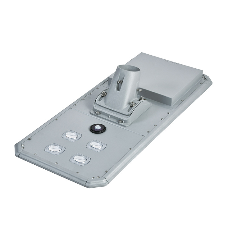 Lámpara solar integrada lámpara de calle LED perfil cuerpo de aluminio de inducción perfil de aluminio impermeable transfronteriza lámpara de jardín de minería térmica