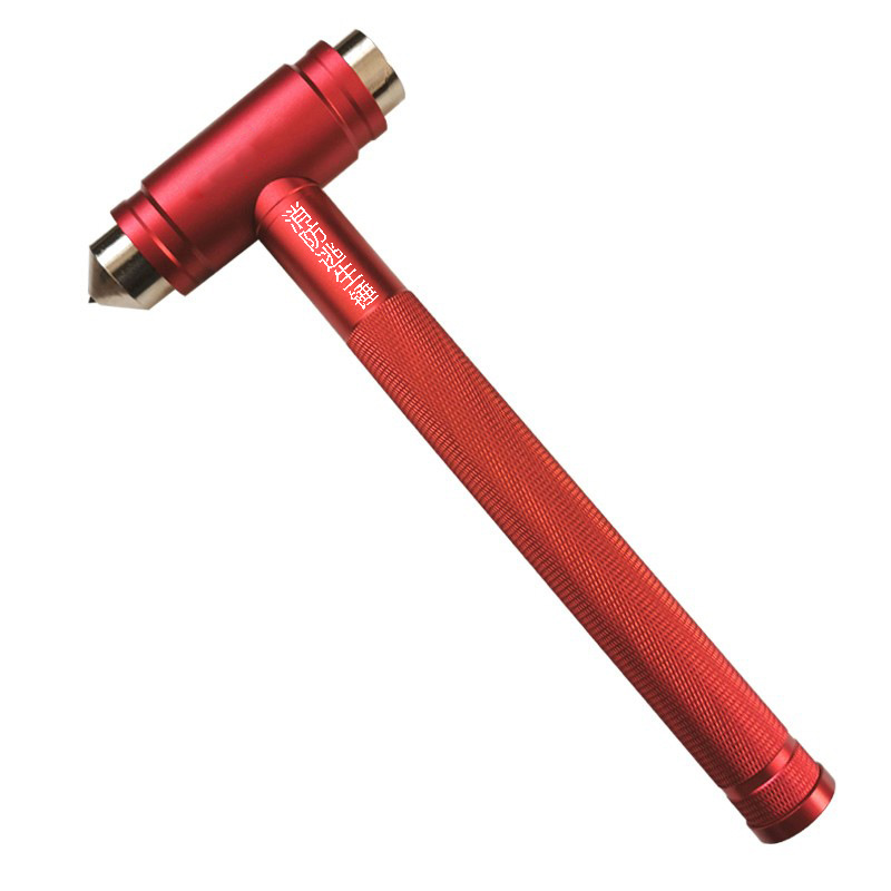 Special Safety Hammer for Fire Inspections, Suitable for Workshops, Factories, Classrooms, and Breaking Tempered Glass Doors and Windows; Large Emergency Escape Hammer