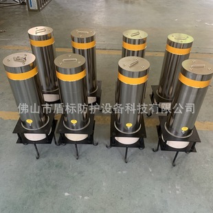 Foshan Shield Protection Source Factory Produces Removable Lockable Road Pile 304 Stainless Steel Anti-Collision Guard Column
