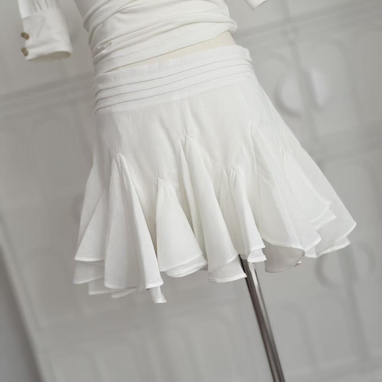 Oxygen Korean Girl's Cute Mid-sleeve Shirt, Summer Tight-fitting Elastic Half-sleeve Top For Women_ecoleips.com