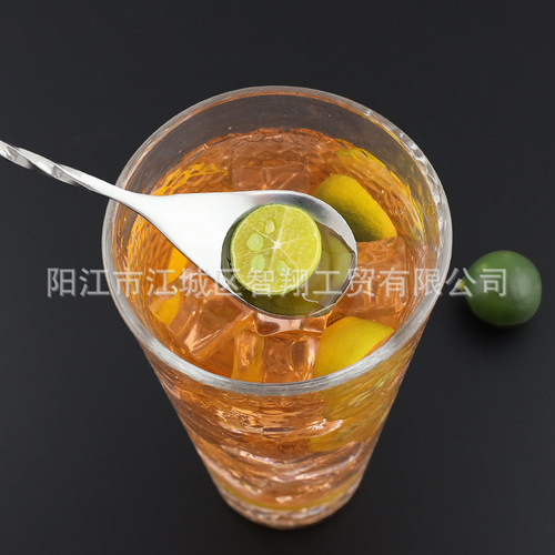 Stainless steel long bar spoon 30cm long handle stir stick cocktail swizzle stick coffee milk tea stirring spoon bar spoon