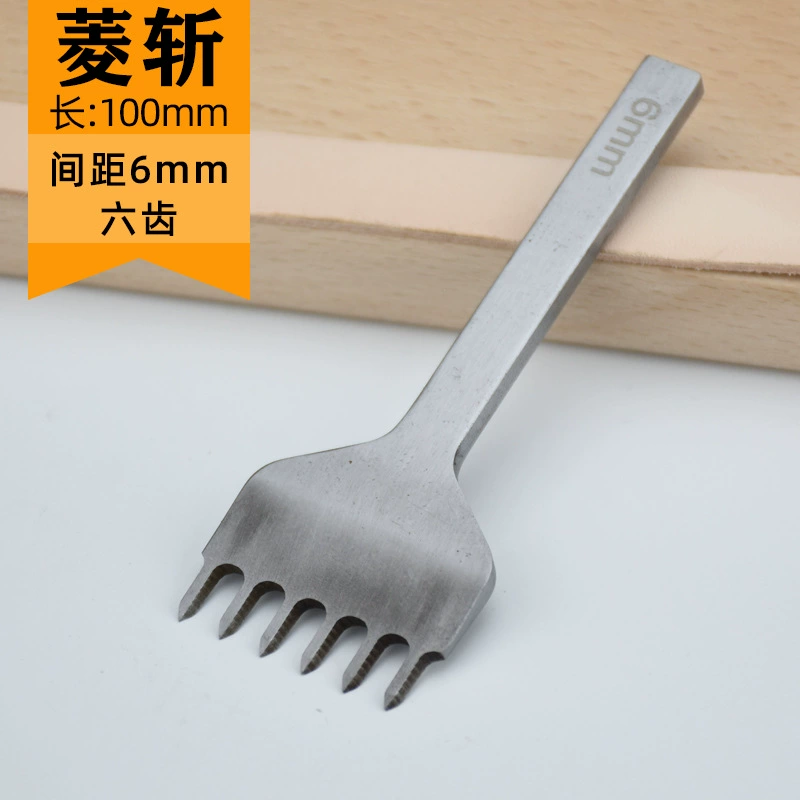 Кожаное искусство для начинающих, алмазная резка, кожа ручной работы, набор инструментов «сделай сам», изделия из кожи, 6 мм, перфорация, алмазная резка, метод резки, косая плоская резка