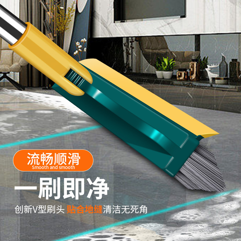 トイレ床ブラシ洗浄ブラシ神器浴室縫いブラシタイル長柄硬毛トイレ洗浄ブラシ|undefined