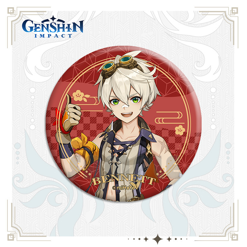 二次元谷子馬威カシテラリ雷電将軍ルイサンフニーナゲーム周辺バッジ卸売新|undefined