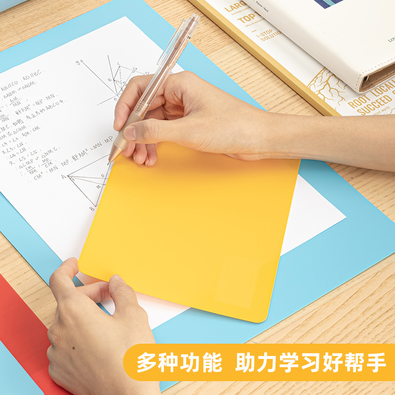Deli Exam Board Tablero de escritura Tablero de escritura Tablero de escritura A4 Precio Marca A5 Corte a mano Estera de mesa suave anti-corte