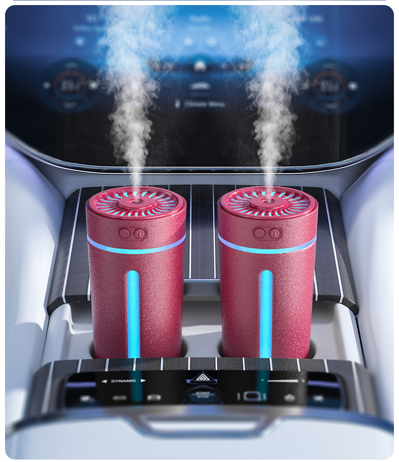 Car Humidifier Aroma Diffuser Air Purifier Spray