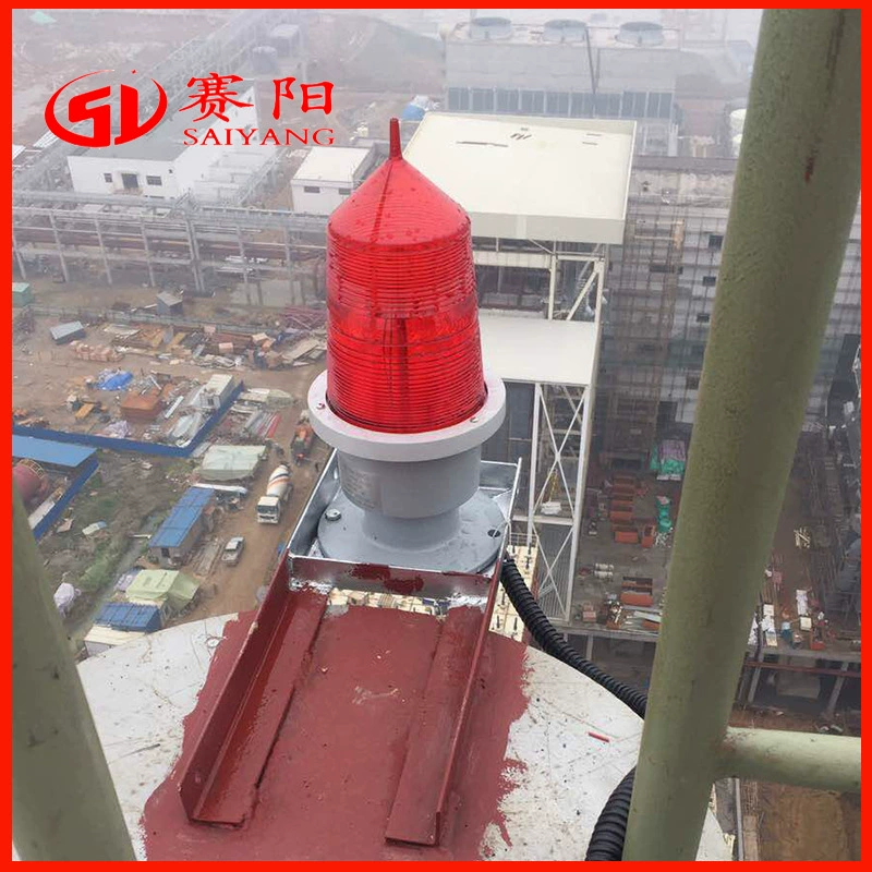 Factory wholesale LED Zhongguangqiang Aviation Obstacles Light Synchronous Flash frequency Aviation Warning Lantern Aerial Light Light