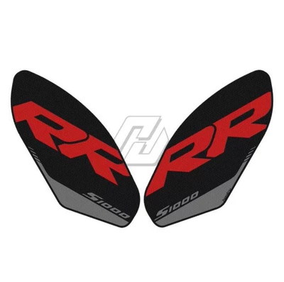 Suitable for BMW S1000RR 2009-2018 fuel tank anti-skid anti-scratch protection sticker fuel tank anti-skid side sticker (Motorcycle Safety Supplies) - black-fuel-tank-sticker