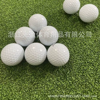 高尔夫球 三层TPU球 360度瞄准线 三层聚氨脂比赛球 三层高尔夫PU
