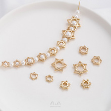 14K����ɫ�U����â������Ȧ�ֹ��������hdiy������Ʒ���