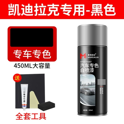 Spray Paint Large Bottle Metal Avtomobil boya qələmləri - cadillac-series-black-1-bottle-free-soil-replenishment-tool