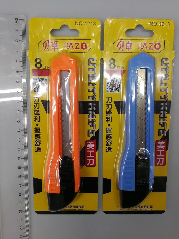 貝卓美工刀伸縮壁紙刀裁断紙sk5炭素鋼刃ステンレス + abs殻鋭利で長持ちする|undefined