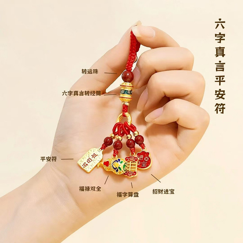 キャンバスバッグカスタムワンショルダークロスボディキャンバスバッグ杭州Lingyin Lucky Snake Yearレッドマネーバッグロゴ|undefined