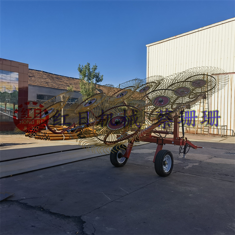 指盘式搂草机 弹齿搂草机 厂家供应秸秆搂草机指盘式搂草机