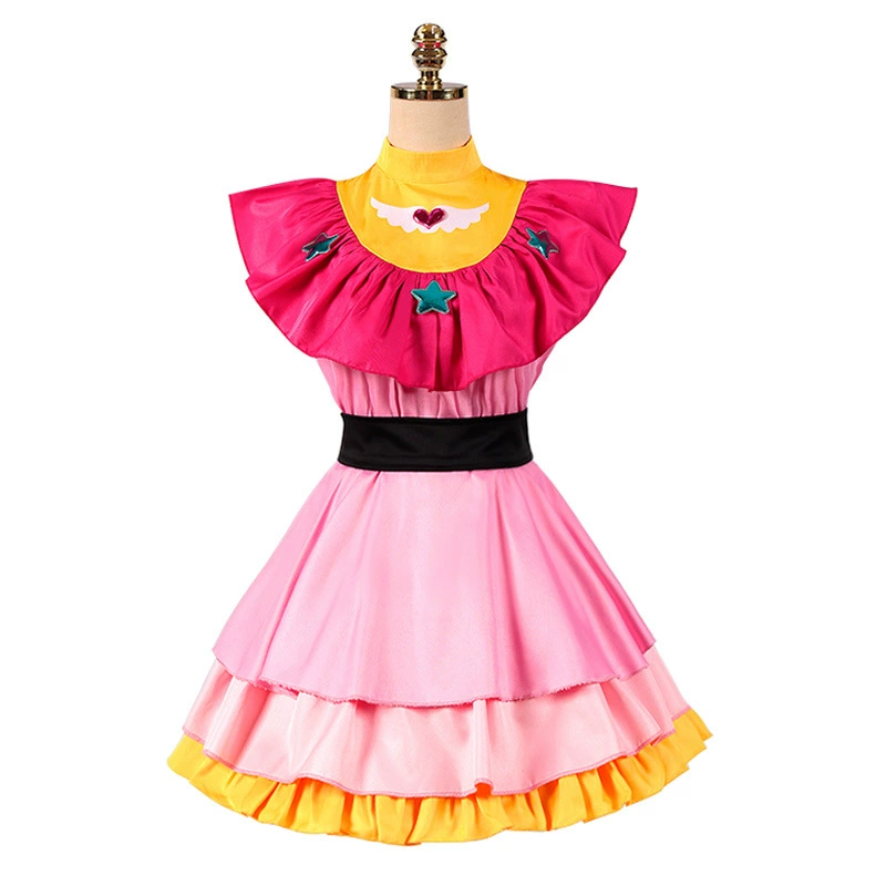 Cosplay Costume (Hoshino Ai / Akusia) Multi-Piece Set — Dress, Jacket, Kimono, Sizes S–XXL
