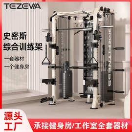 TEZEWA史密斯机综合训练器飞鸟龙门架家用深蹲卧推架多功能一体机