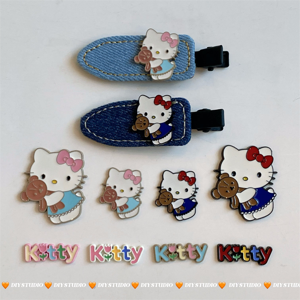 한국 동대문 컬러풀한 나비 고양이 의류 액세서리 액세서리 도매 diy 쥬얼리 가방 여성을위한 수제 액세서리