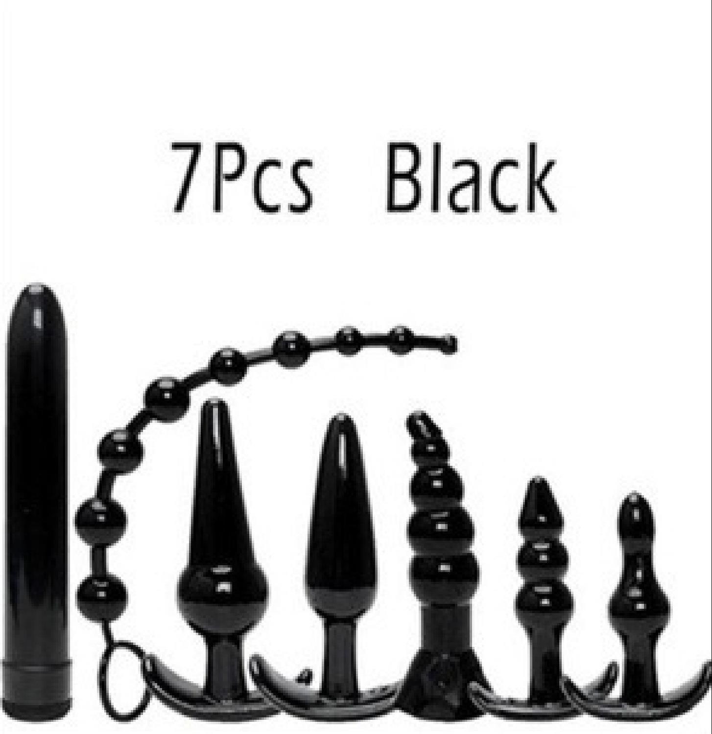 블랙 7 피스 세트