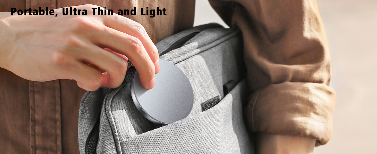 Caricabatterie wireless magnetico singolo - Prodotto di e-commerce molto popolare per telefoni_voghion.com