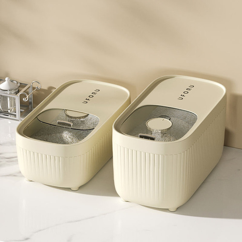 Light Luxury Rice Bucket Kitchen Household Insect and Moisture Proof Sealed Large Capacity Storage Can Flour Grain Rice Storage Box