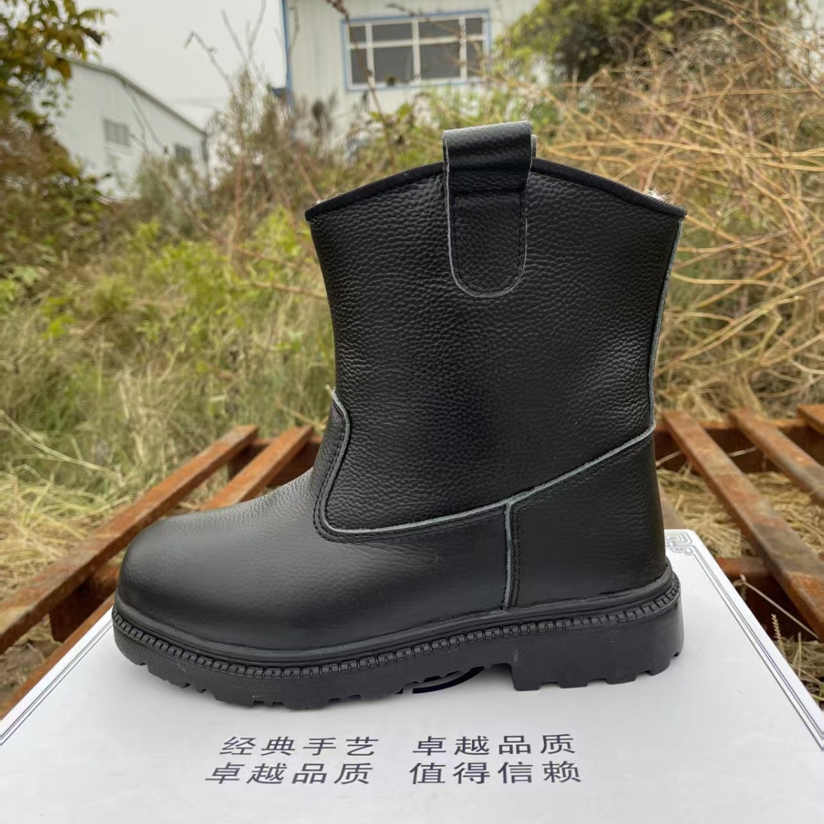 牧民之子品牌 中筒马靴 棉毛 保暖性好