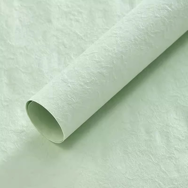 Papel de embalaje de flores teñidas de hierba amor eterno serie de paquetes de flores sólidas textura de papel Dongba floral papel de embalaje de flores