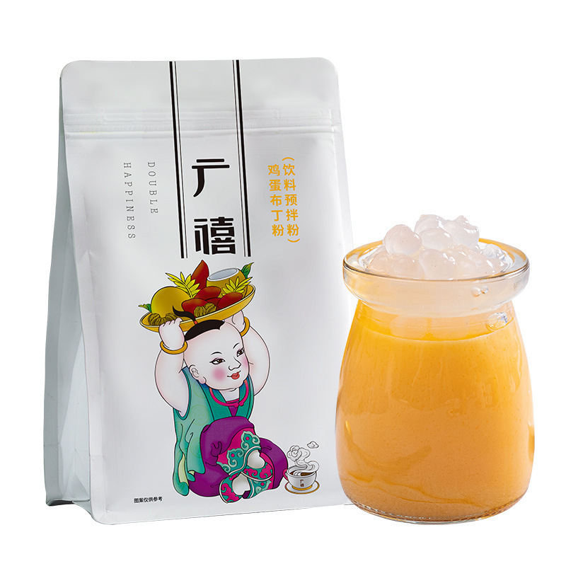 广禧豆花布丁粉1kg 果冻粉家用商用自制冰豆乳椰奶豆腐奶茶店|undefined