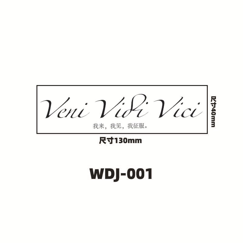 Jugo de hierbas pegatinas de tatuaje letras inglesas pegatinas de tatuaje de clavícula de la mano de espalda alta sensación impermeable a prueba de sudor semipermanente