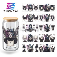 ��ħ��ӛ 16oz ���N �P�N 耳׿��N �Dӡ�N ˮ���� UV DTF ͸���N