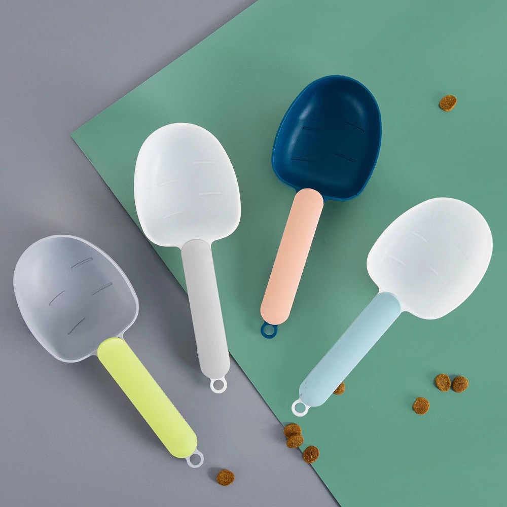 Directo de fábrica hogar simple multifuncional arroz cuchara arroz pala harina granos cuchara cocina taza de medición cuchara de arroz image 7