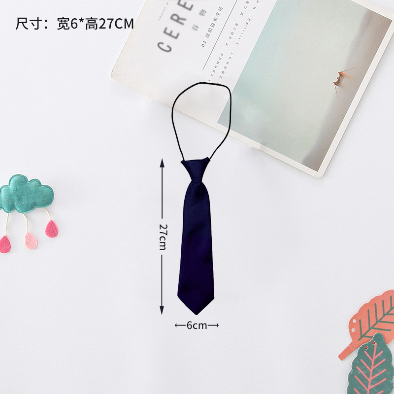 Pajarita para niños Corbata para niños coreanos Pajarita para bebés de color rojo vino de moda