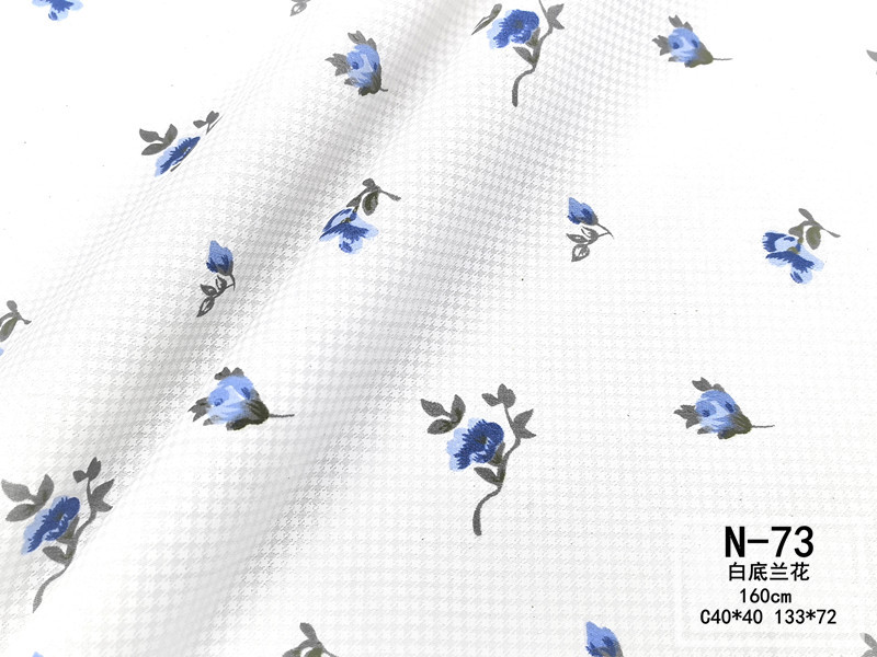 Ropa de cama médica tela médica de sarga de algodón blanqueado resistente al cloro Impresión de tres piezas ventas directas de la fábrica médica