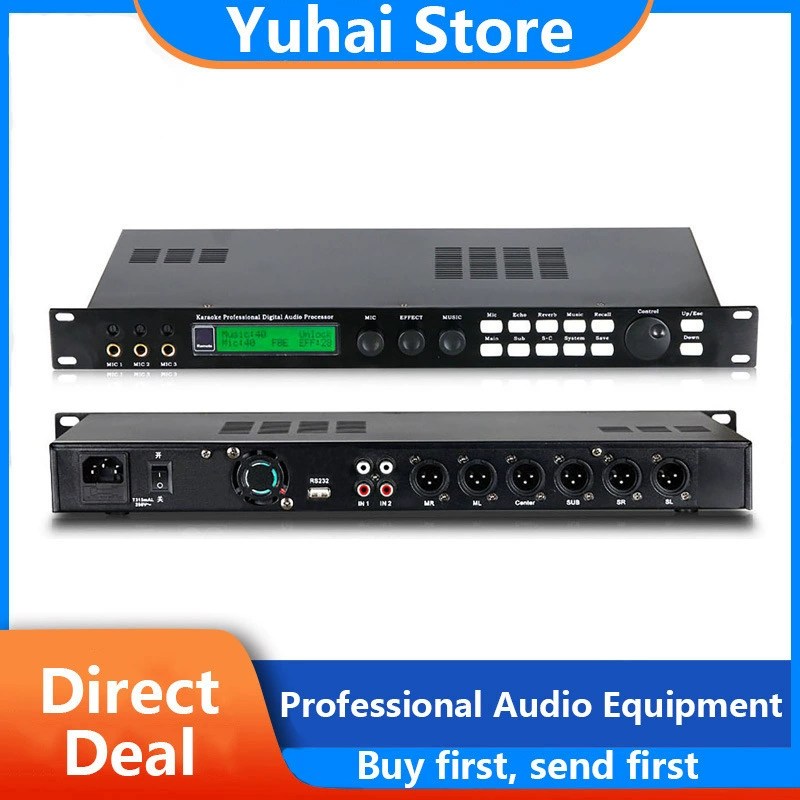 X5 Effector Professional Anti-Dawn DSP передний аудиопроцессор KTV цифровой гибридный караоке