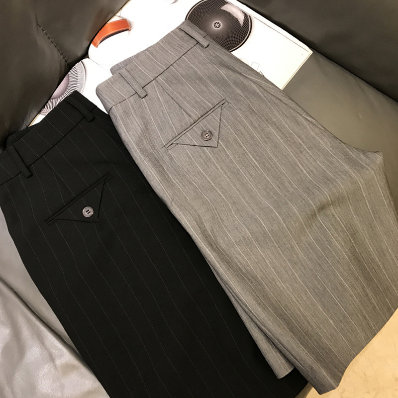 Fashionable to fly up ~ high-end neutral yuppie fan ~ French Bermuda loose high waist five-point suit shorts women's summer