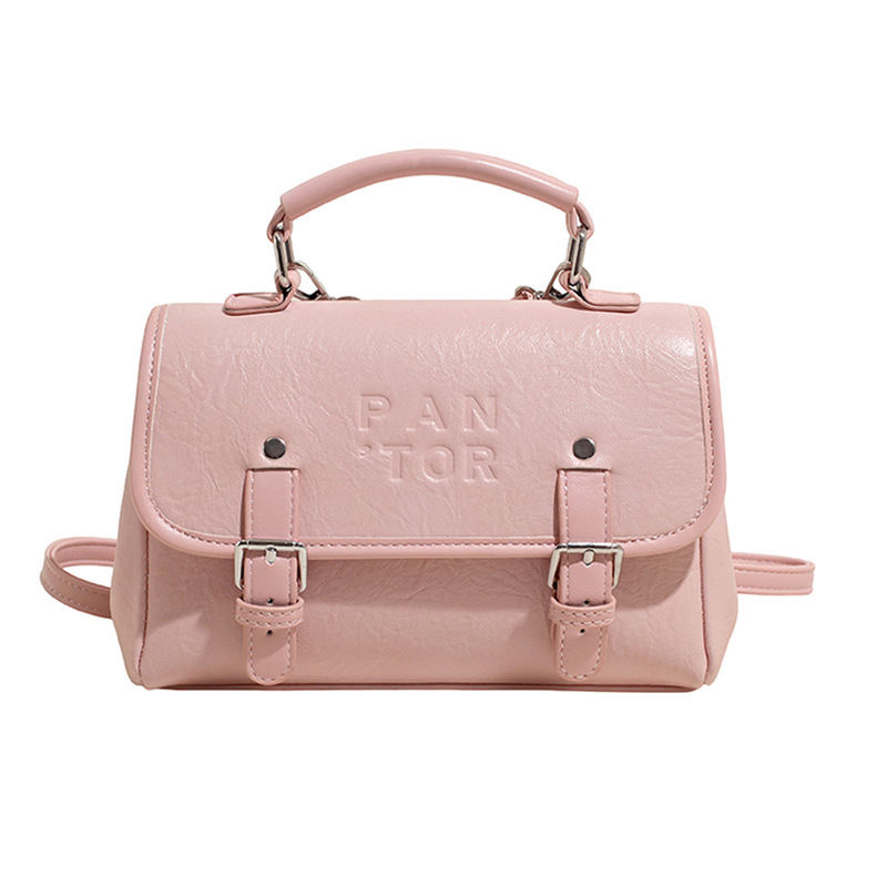 Bolso cuadrado pequeño de moda portátil para mujer 2025 nueva versión coreana de la mochila de moda Bolso bandolera de todo fósforo de nicho de alta gama