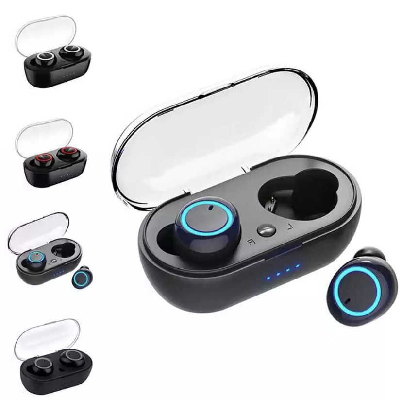 Y50 Bluetooth headset TWS2 wireless headset 5.0 touch in-ear headset hot selling Bluetooth headset