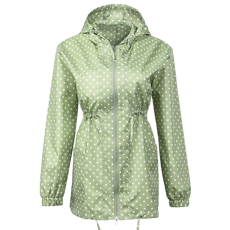 Fashionable Raincoat for Adults, One-Piece Printed Rain Poncho for Women, Lightweight Water-Resistant Trench Coat-Style Raincoat from Japan and Korea Fashionable Raincoat for Adults, One-Piece Printed Rain Poncho for Women, Lightweight Water-Resistant Trench Coat-Style Raincoat from Japan and Korea