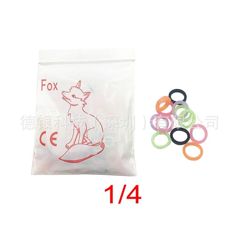 Anillo de goma de ortodoncia dental, corrección de ortodoncia, anillo de goma, consumibles de ortodoncia, anillo de ligadura oral, bolsa de tracción