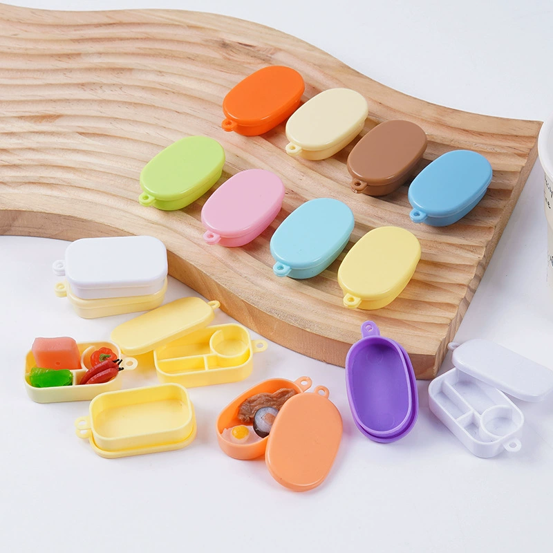 Пользовательские многоцветные мини-фаст-фуд-бокс для ланч-бокс пустая коробка для игрушек для миниатюрных игр