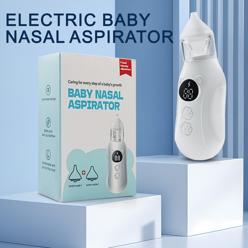 跨境新款电动吸鼻器婴儿baby新生宝宝家用防鼻塞吸鼻涕鼻屎神器|undefined