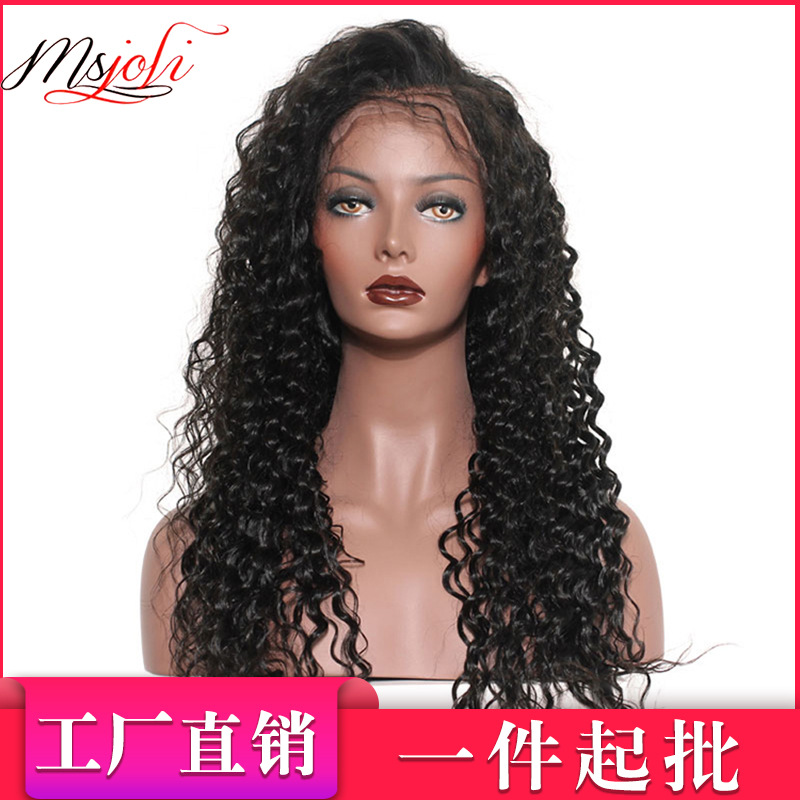 Brazil hair real wig 360 lace headgear l...