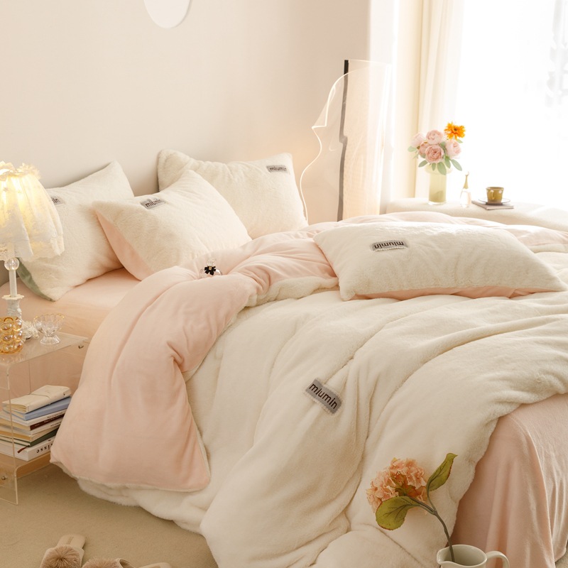 Mm vitality rabbit velvet-white + jade