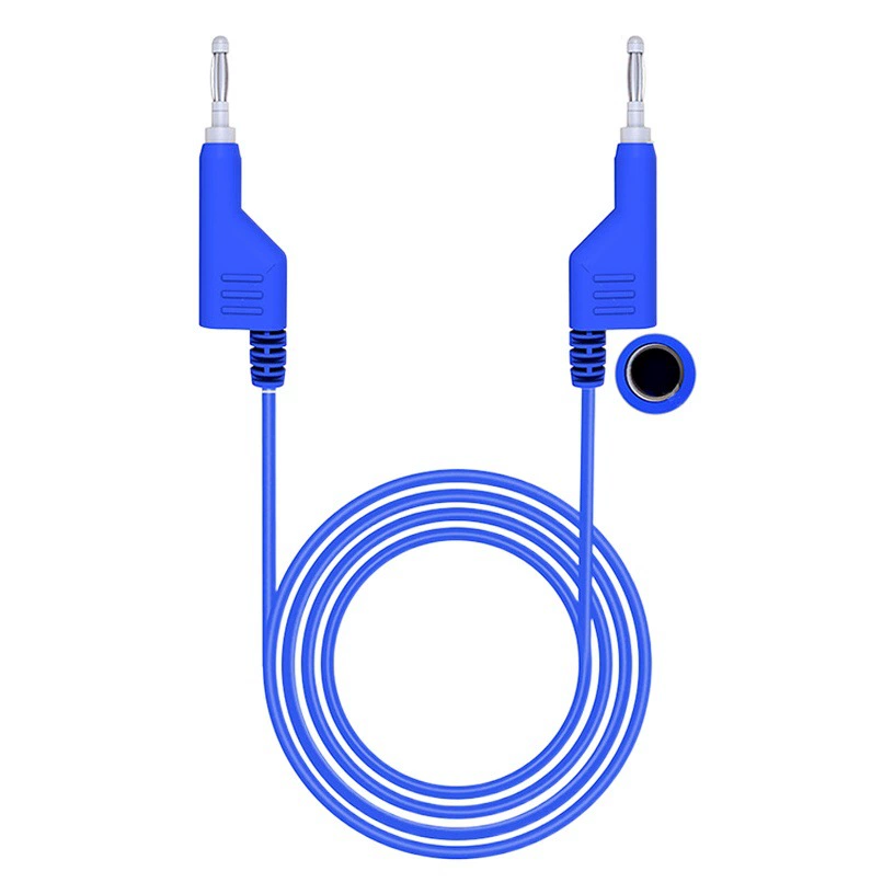 Мультиметр двойной Банановый штекер провод шнур питания продолжение провода сложено двойная лампа сигаретный пистолет тестовая линия P1036