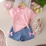 女童clothingchildren纯色t恤